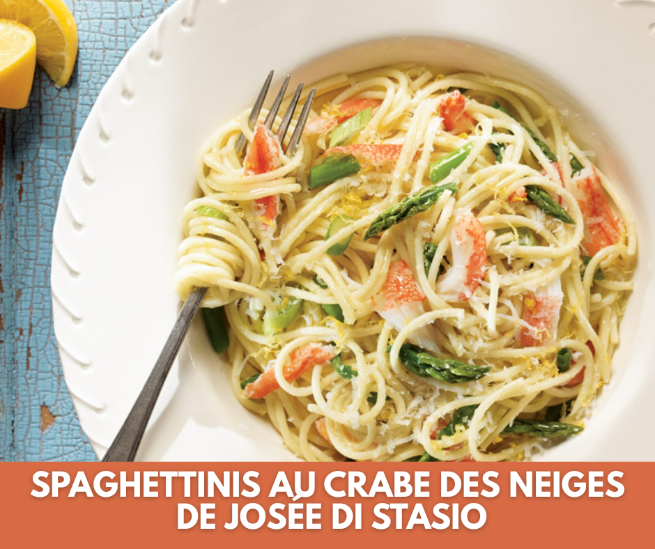 Spaghettinis au crabe des neiges